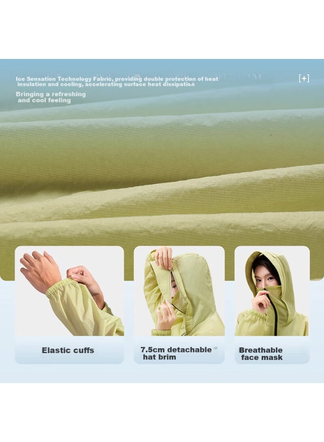camel Camel (camel) Sun Protection Shirt Upf50+ Breathable Cooling Uv Protection Outdoor Fishing Jacket【wang Junkai's Choice】 - Image 5