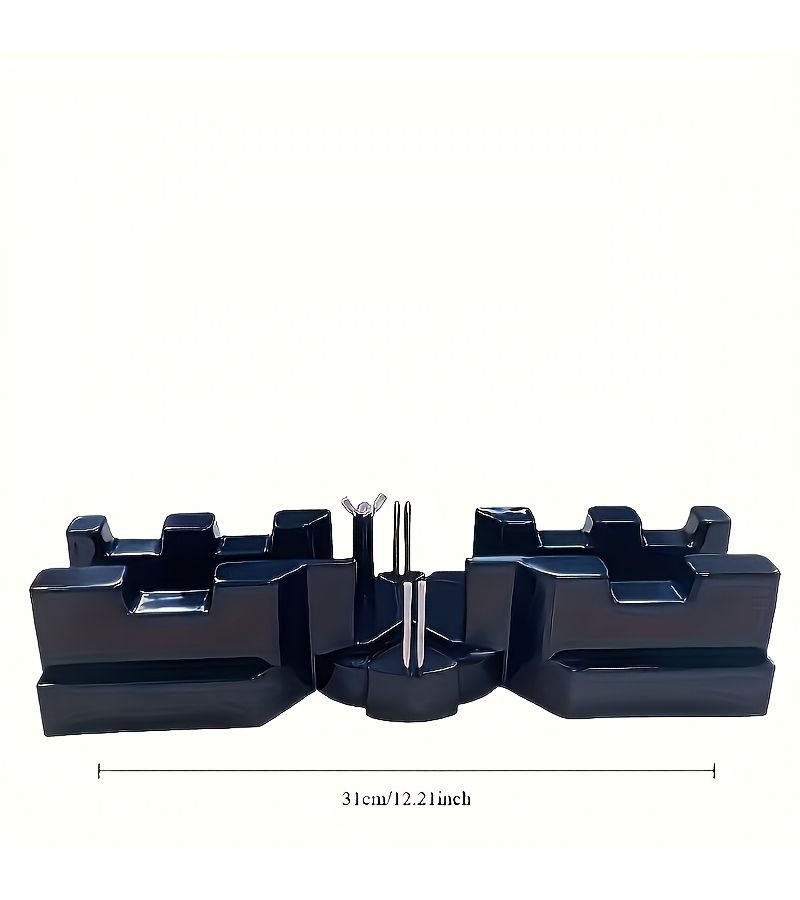 Golden Yellow Dual Purpose Angle Cutting And Measuring Tool - Image 2