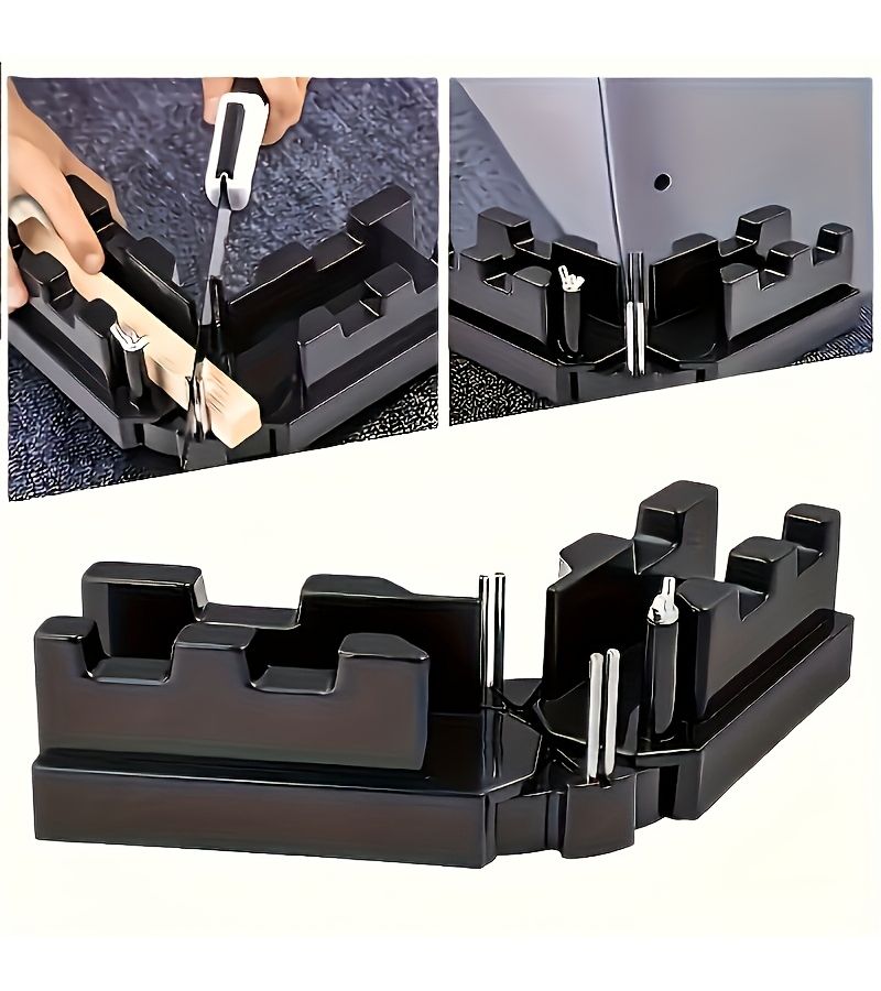 Golden Yellow Dual Purpose Angle Cutting And Measuring Tool - Image 1