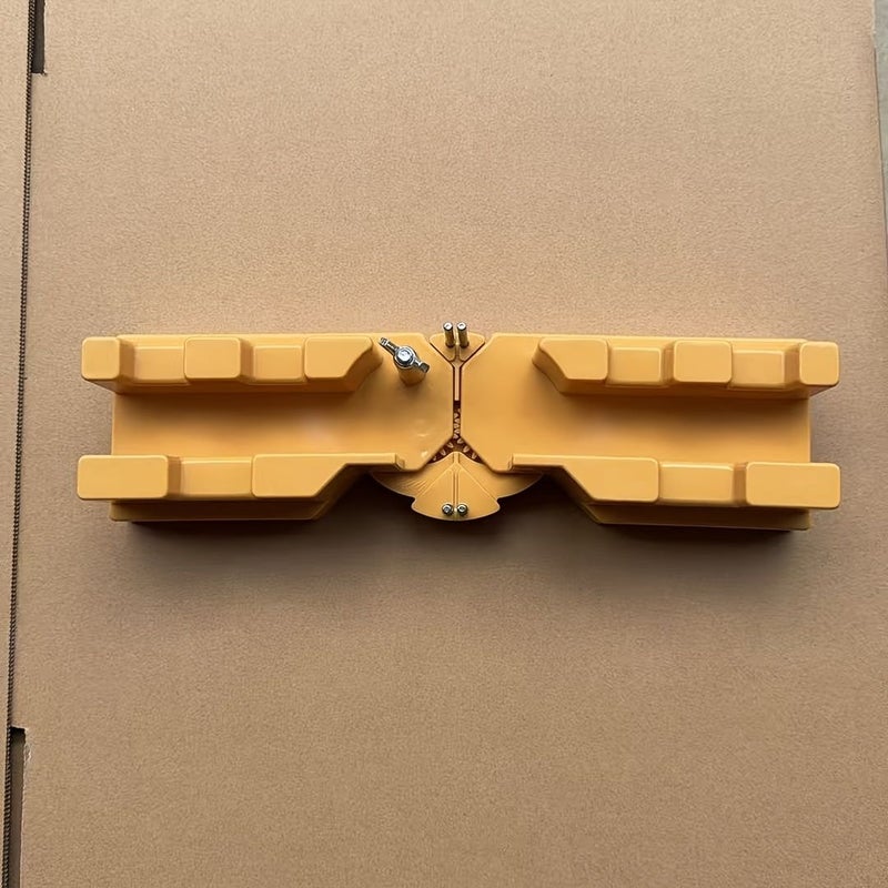 Golden Yellow Dual Purpose Angle Cutting And Measuring Tool - Image 5