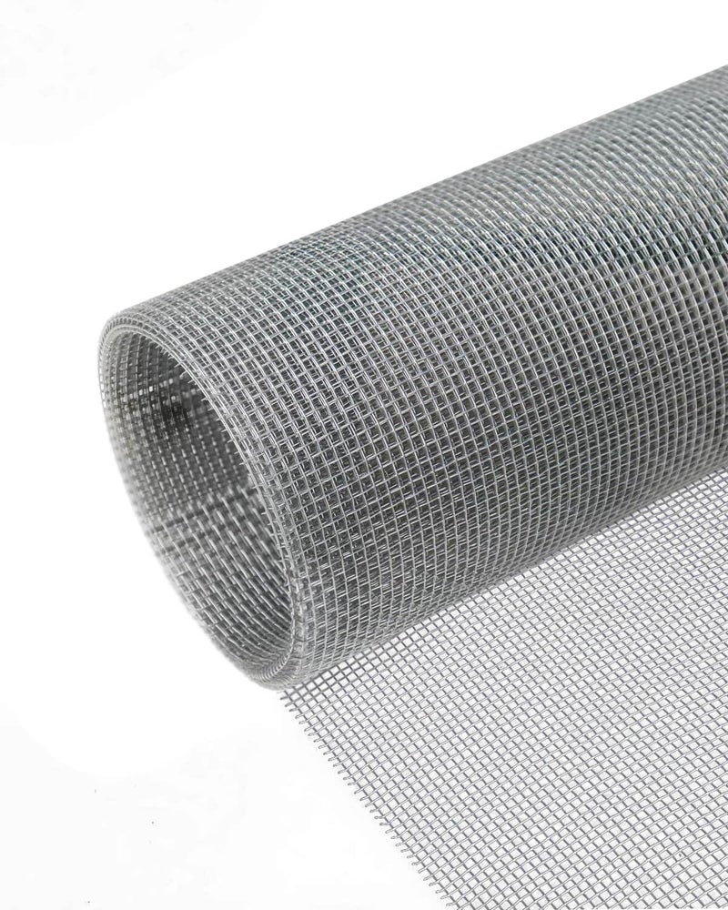 vensovo Hardware Cloth 8in x 10ft 1/8 Inch 27 Gauge, Hot-Dipped Galvanized Welded Wire Mesh, Low Carbon Steel, Animal Cage Wire Netting, Garden Wire Mesh - Image 1
