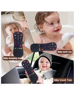 Excefore Soft Chew Toys with TV Remote Control Shape Early Educational Sensory Toy Teething Relief and Soothe Sore Gum Infant Teether for 3-6 Months Green  - Image 5
