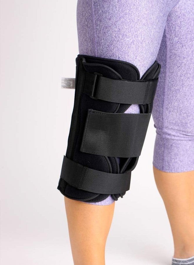 MediChoice Knee Immobilizer, Tri-Panel w/Hook And Loop Closure, Foam Laminate With Tricot Lining, Universal, 14 Inch, 1314OSG5214 (Each of 1) - Image 1