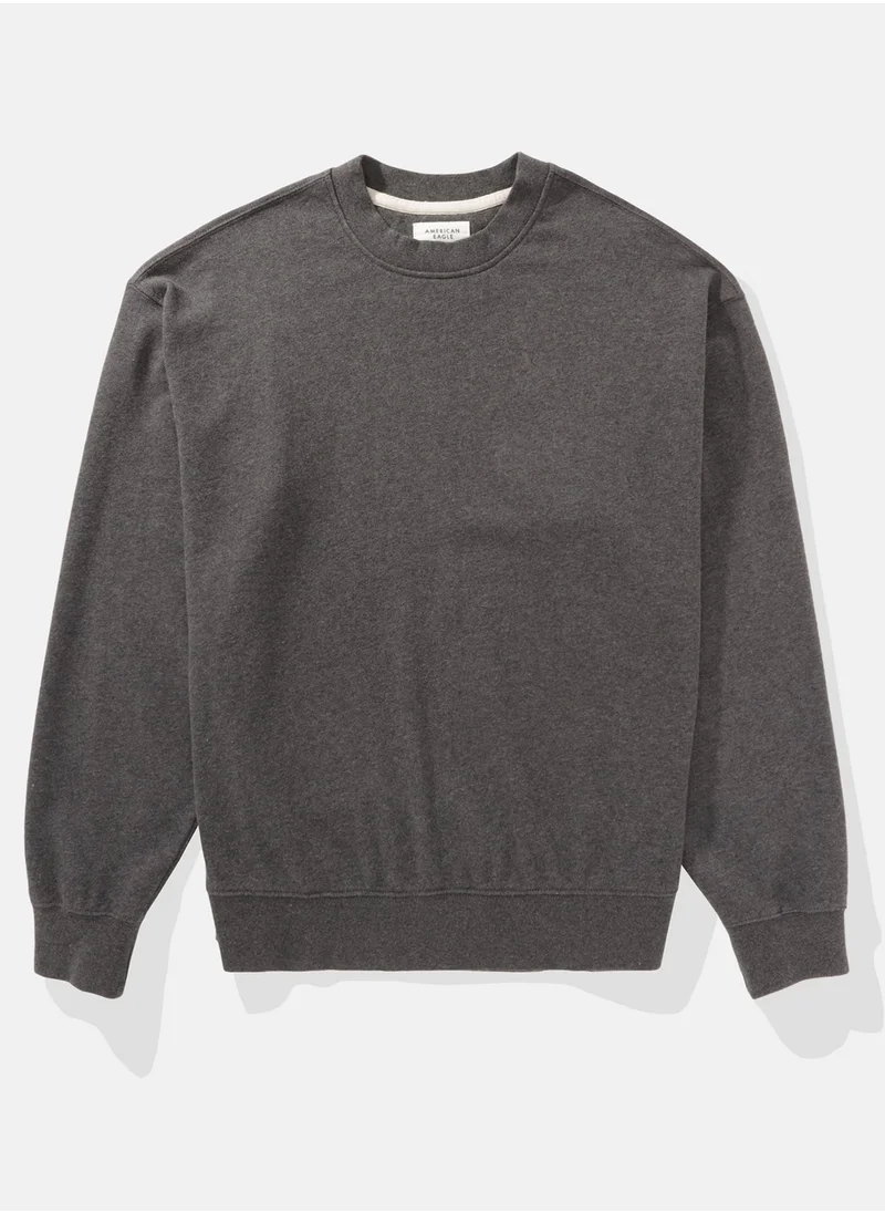 American Eagle Fleece Crew Neck Sweatshirt
