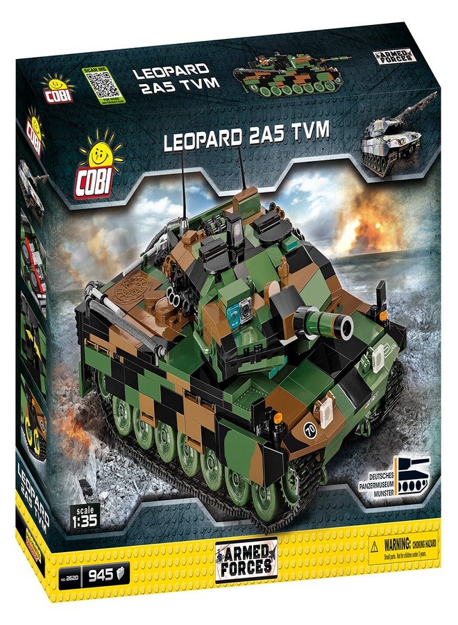 COBI Armed Forces Leopard 2A5 TVM German prototype tank - Image 2