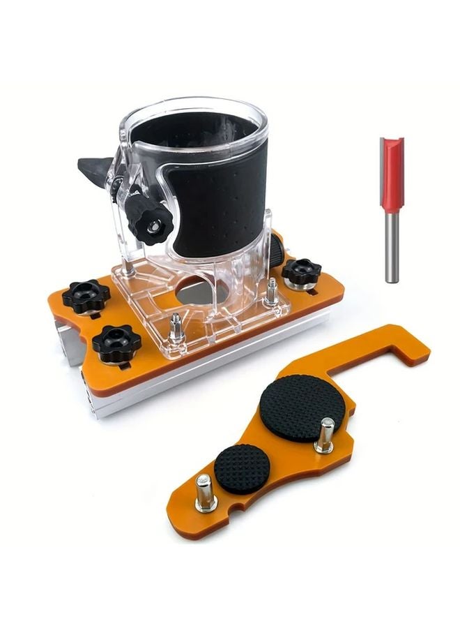 عدة قاعدة راوتر ثقيلة قابلة للتعديل من الألومنيوم لا تتطلب تجميع لوحة فتحات الجيل الثاني - Image 1