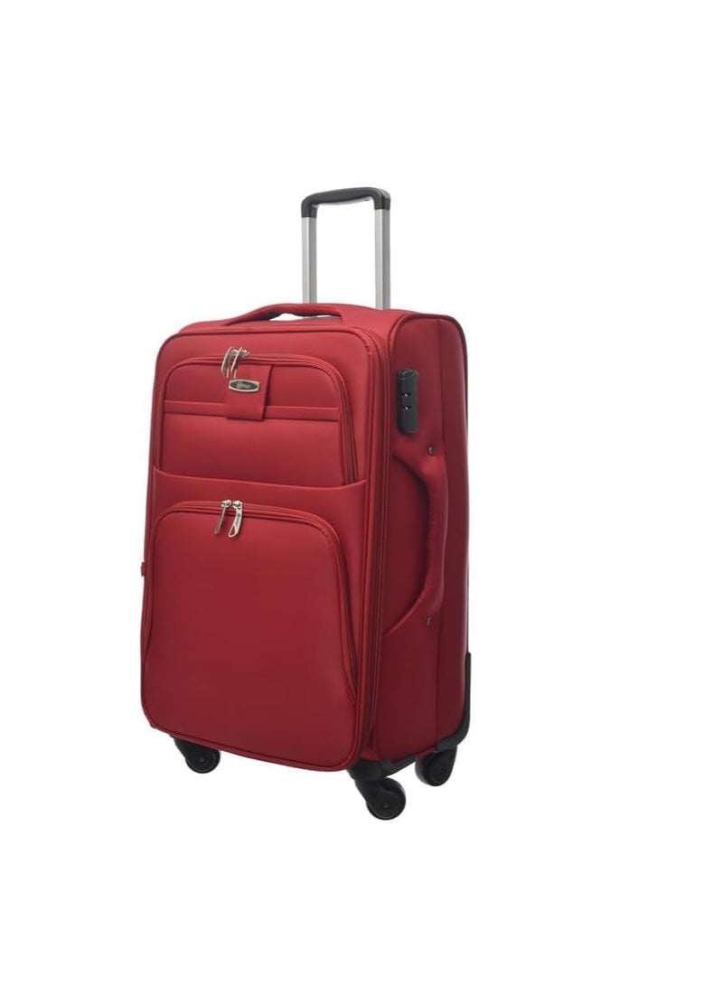 شنط سفر قماش بعجل- مقاس 24-من قماش اكسفورد والبوليستر-خامه متينه لتحمُّل قسوة السفر مع الحفاظ على مظهرها الأنيق