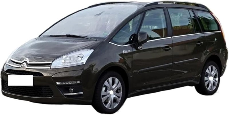 سَدَّادَاتُ الطِّينِ السَّوْدَاءُ المُتَوَافِقَةُ لِسَيَّارَةِ سِيتْرُوين C4 بيكاسو بِسَبْعَةِ مَقَاعِدَ 2007-2013 حَمَايَاتُ العَجَلَةِ الأَمَامِيَّةِ - Image 4