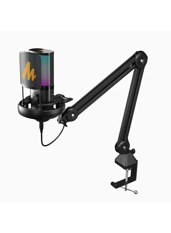 ماونو مجموعة MAONO PM450S StreamerWave لميكروفون USB كوندنسر مع ذراع تثبيت احترافي - Image 1