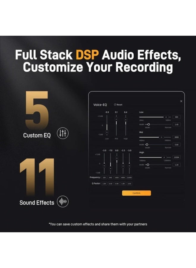 ماونو مجموعة MAONO PM450S StreamerWave لميكروفون USB كوندنسر مع ذراع تثبيت احترافي - Image 2