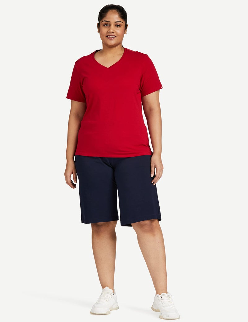 Enamor E044 Essentials Womens City Shorts - Image 4