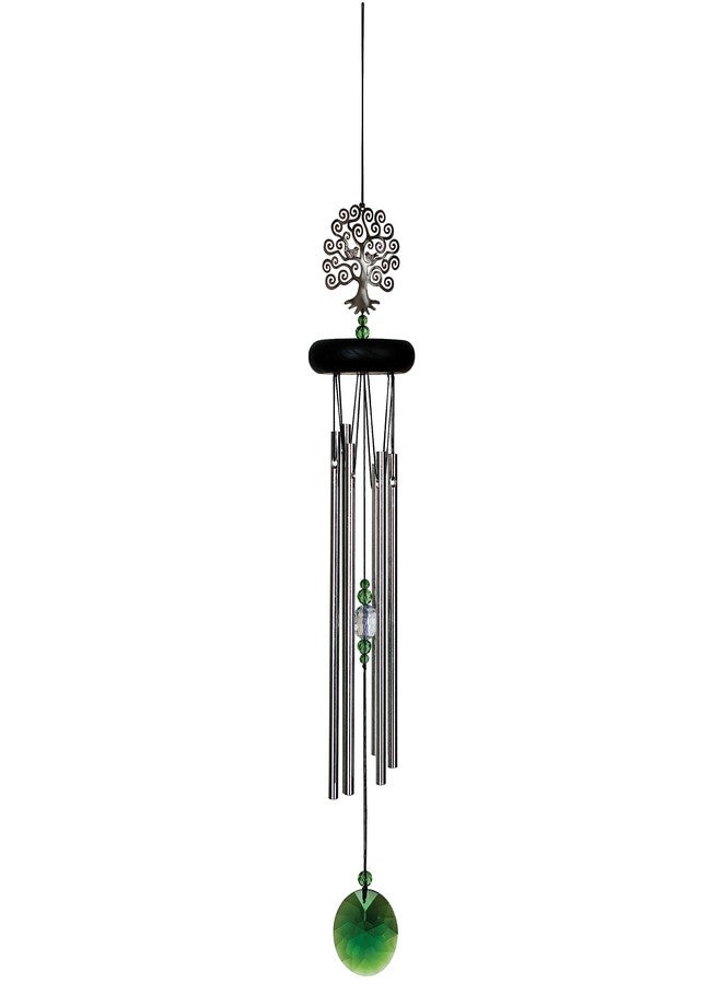 Woodstock Chimes Signature Collection, Crystal Tree of Life Chime, 19'' Decor Designs Wind Chimes for Outdoor, Patio, Home or Garden Décor (WFTE) - Image 1