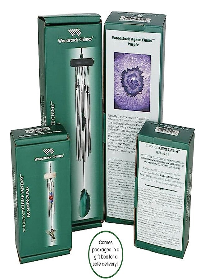 Woodstock Chimes Signature Collection, Crystal Tree of Life Chime, 19'' Decor Designs Wind Chimes for Outdoor, Patio, Home or Garden Décor (WFTE) - Image 5