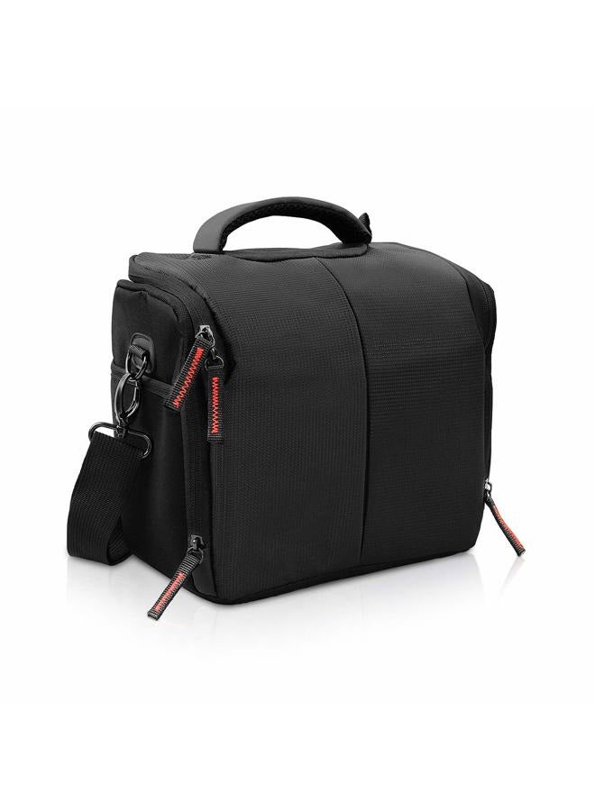 FOSOTO Camera Case Bag Compatible for Nikon D3300 D3400 D5300 D5500 D5600 D7200 D7100 D500 D90 D60 D750 D810 D610,Canon EOS Rebel T5i T6 T7i XT SL1 T3i T4 70D 80D 5D Mark 6D 7D,Sony a99II SLR Camera - Image 1