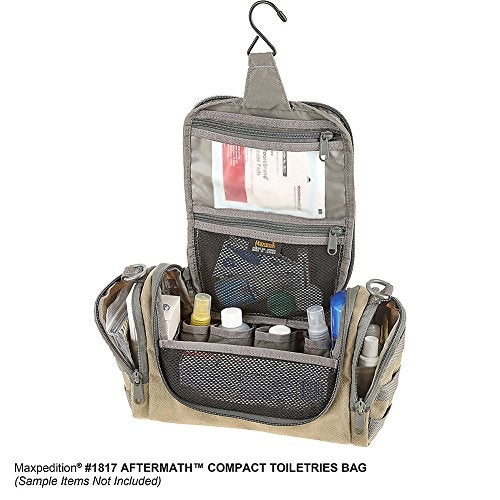 MAXPEDITION Aftermath Compact Toiletries Bag (Khaki) - Image 2