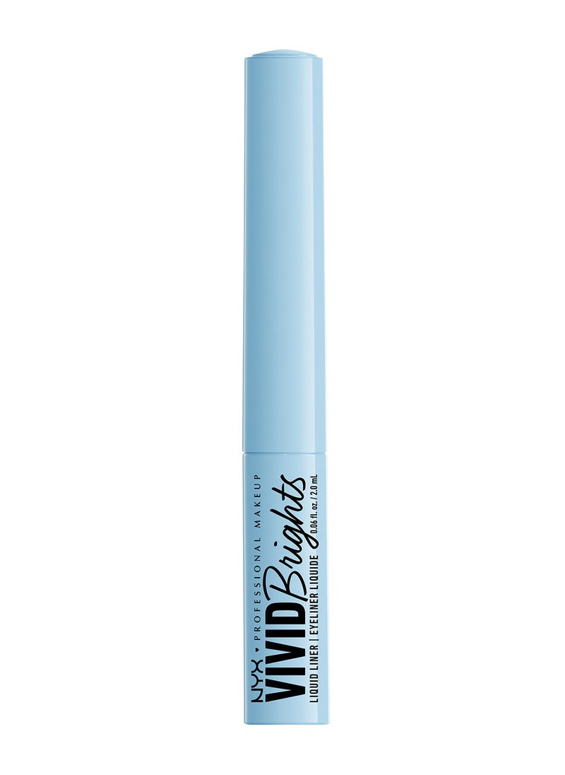 NYX PROFESSIONAL MAKEUP محدد العيون السائل الملون Vivid Brights - Blue Thang  - Image 1