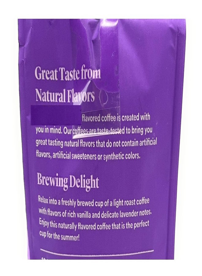 Lavender Vanilla Light Roast Ground Arabica Coffee, Limited Edition, Naturally Flavored,12oz good and gather Pack - Image 4