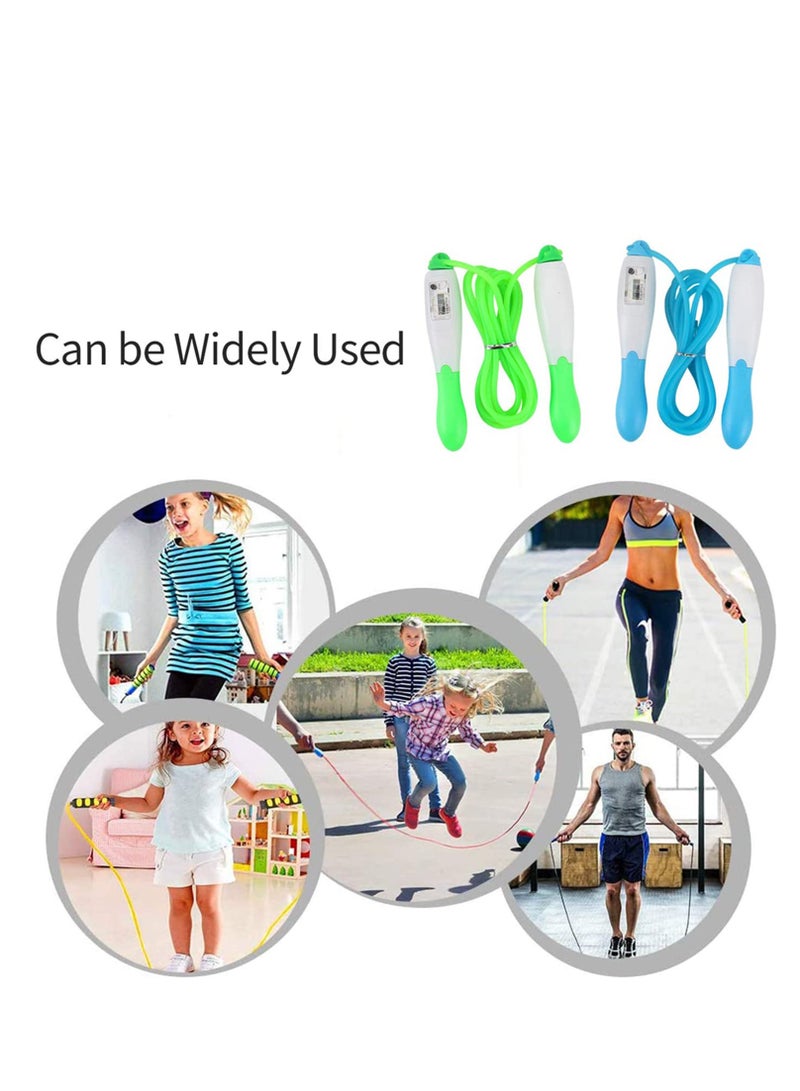 Excefore Jump Rope with Counter, Both adults and children Both adults and children Adjustable Kids Skipping Rope Jump Speed Rope for Boys Girls Fitness & Exercise  - Image 4