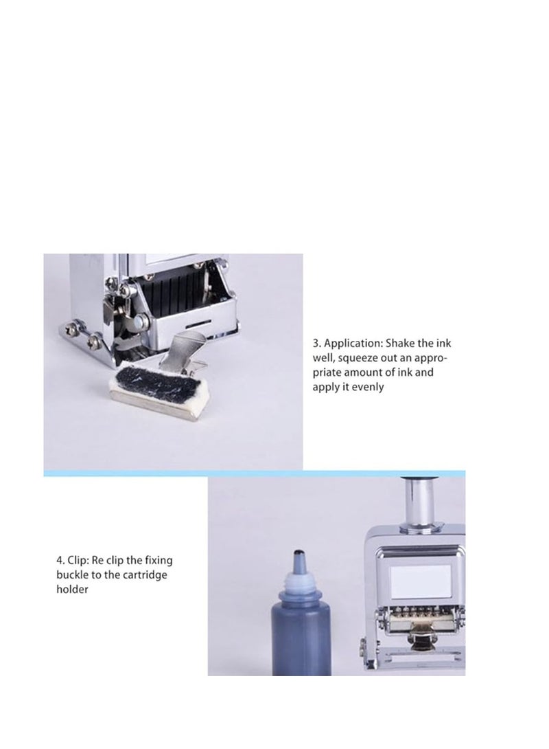 GreatWall Great Wall Automatic Numbering Machine 6-Digit Numbering Machine Digital Seal Information Coding Machine 45 # Page Number Maker - Image 4