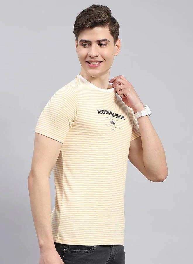 Monte Carlo Monte Carlo Slogan Printed Round Neck Regular Fit T-Shirt