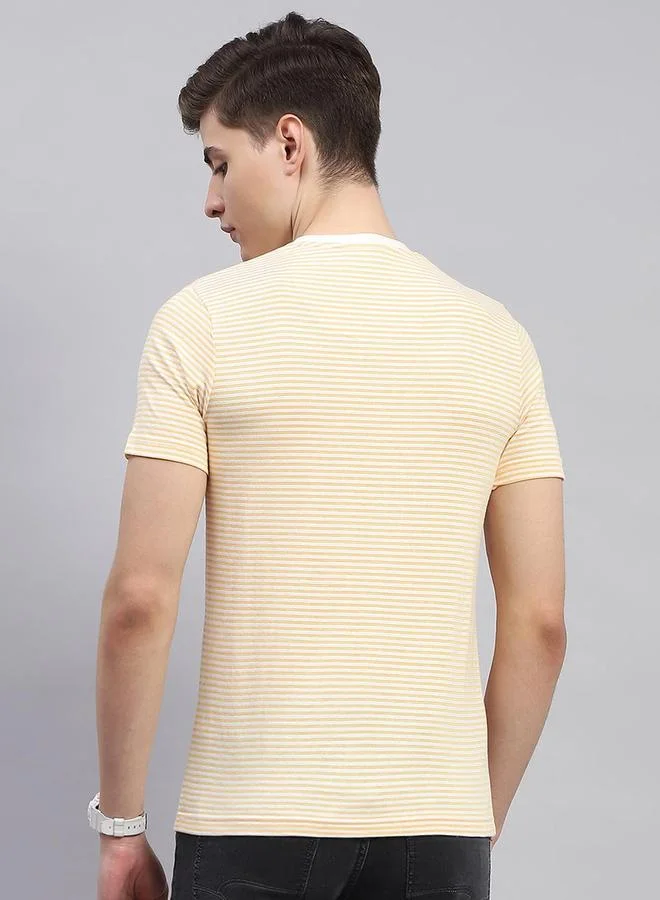 Monte Carlo Monte Carlo Slogan Printed Round Neck Regular Fit T-Shirt