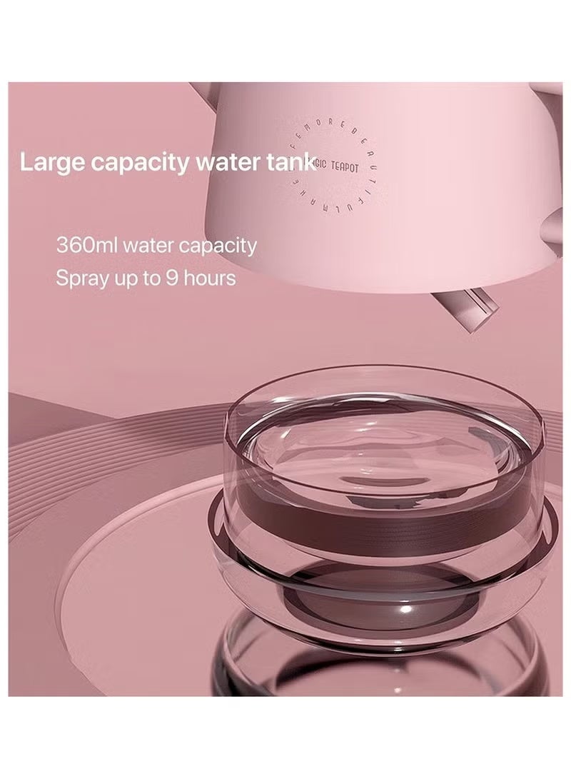 REBENUO Crystal Salt Stone Humidifier 360mL Kettle Shape & Oil Diffuser Cool Mist - Image 5