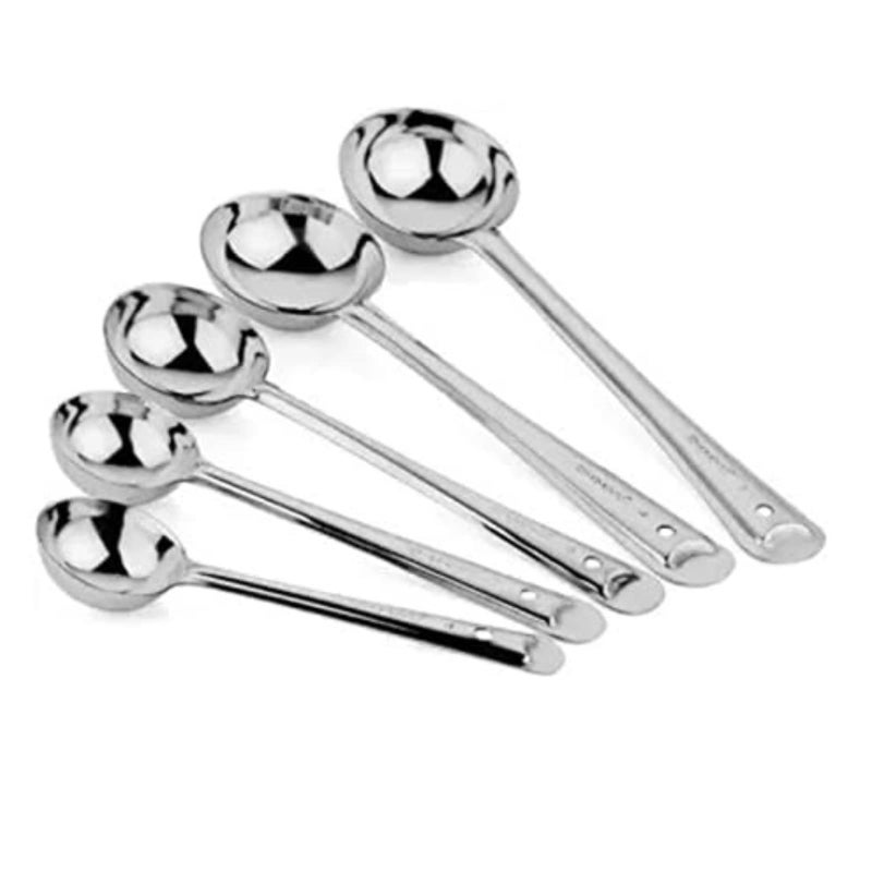 SBA PRIME ملعقة تقديم SBA PRIME من الفولاذ المقاوم للصدأ بحجم 5 (عبوة من -5) - Image 4