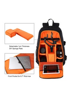 PULUZ Large Capacity Waterproof Shockproof Backpack Camera Bag w/15 Inch Laptop Compartment Rain Cover for Men Women Photographer DSLR SLR Cameras Lenses Tripod Photography Accessories  - Image 3