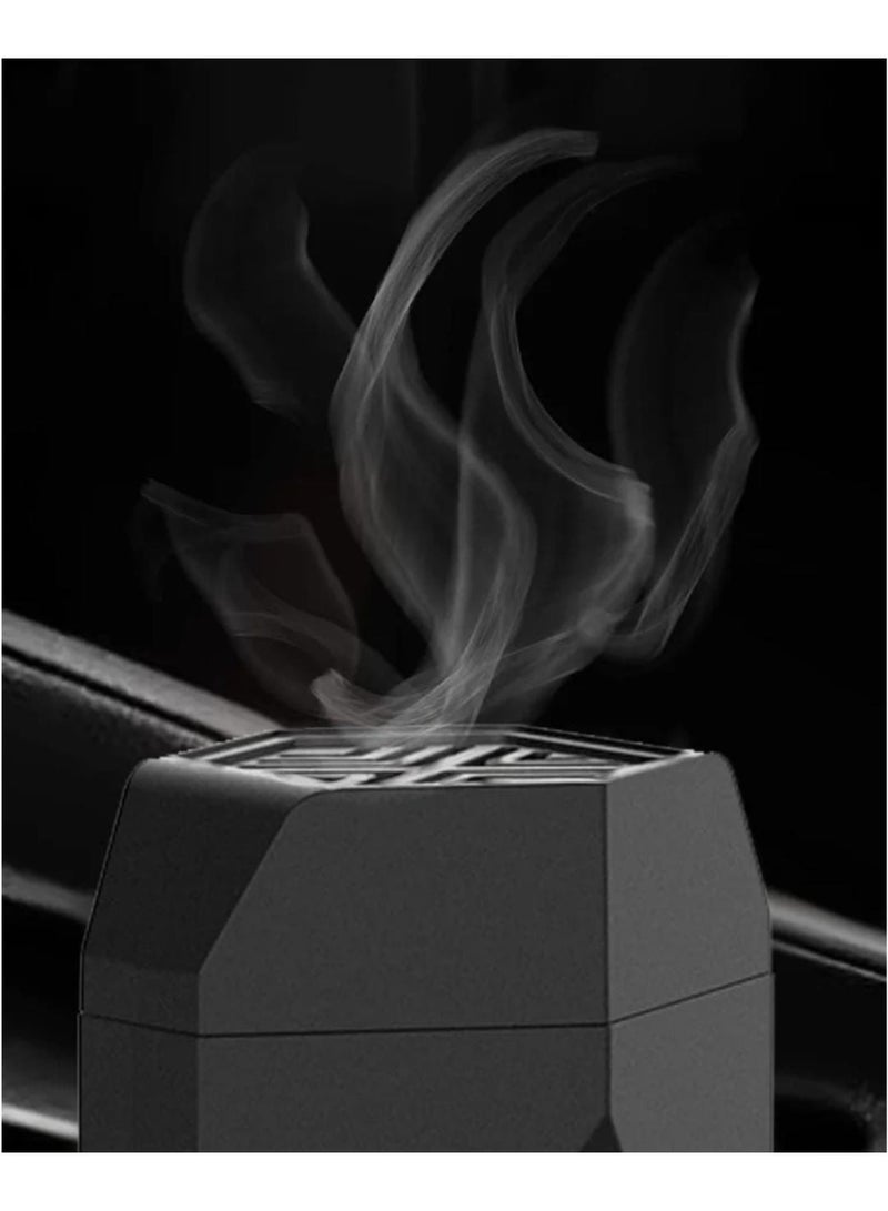 Bukhoor 2023 New Design USB Rechargeable Hair Electric Bakhoor Luxury Incense Burner Black - Image 3