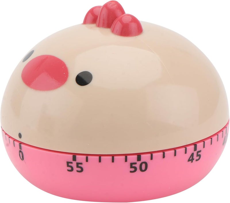 Cute Cartoon Chicken Mechanical Timer for Kitchen Baking Easy-use Management Tool with Loud Alarm Animal-Shaped Home Decor Reminder Countdown Clock for Cooking - Image 1