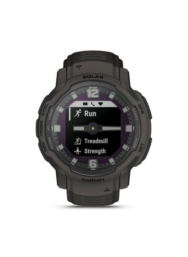 GARMIN INSTINCT CROSSOVER SOLAR, GRAPHITE, WW Graphite - Image 4