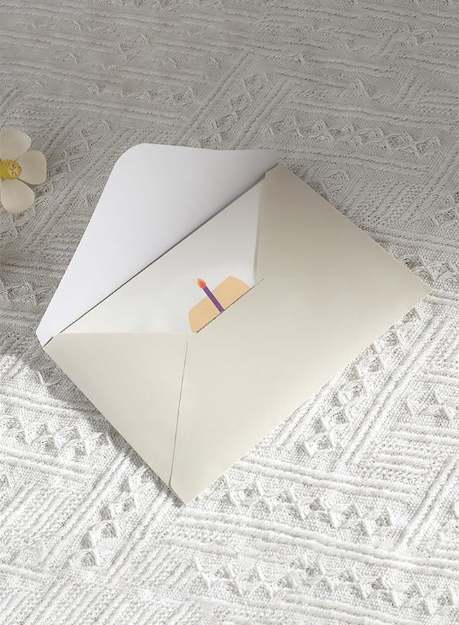 3PCS 3D Happy Birthday Card, Paper Pop Up Birthday Cards Greeting Cards with Blank Card and Envelope, Unique Birthday Gift for Women Men Kids Husband Wife Mom Dad Daughter - Image 4