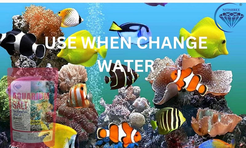 Nitishree Aquarium Salt for Goldfish, Betta Fish, Marine Fish – 500 Gm - Image 4