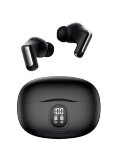 True Wireless Earbuds in-Ear Bluetooth Earphones with Mic TWS Headphones for Sport, Lightweight Fit, Premium Sound, Compatible with Android iOS Phone Tablet Laptop, Black