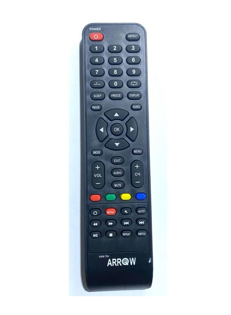 Arrow Replacement Remote Control For Arrow LCD LED TVs
