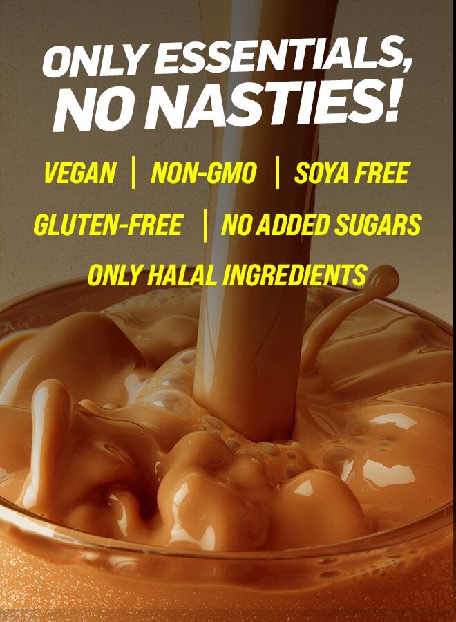 FAST&UP Plant Protein - 26 g Protein with BCAA & Digestive Enzymes & Probiotics 25 servings Cookies & Cream flavour - Image 2