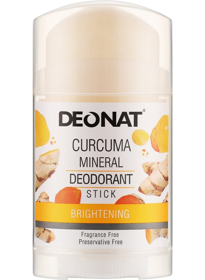 ديونات كركم مزيل عرق معدني عصا 100 غرام - Image 1