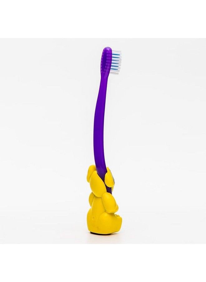 BuddsBuddy Bpa Free Animal Shaped Ola Kids Soft Bristlestooth Brush 2Yrs+ Multicolor (Combo Of 4)  - Image 5