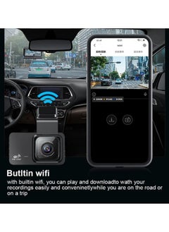 FPC Full HD 1080P Car DVR Dash Cam with Rear View Camera, GPS Night Vision Video Recorder, Auto Dashcam Black Box, Car Accessories for Vehicle Safety  - Image 5