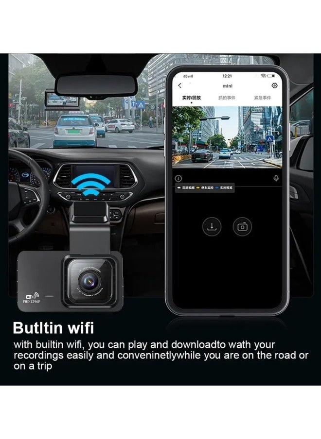 FPC Full HD 1080P Car DVR Dash Cam with Rear View Camera, GPS Night Vision Video Recorder, Auto Dashcam Black Box, Car Accessories for Vehicle Safety  - Image 5