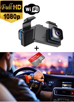 FPC Full HD 1080P Car DVR Dash Cam with Rear View Camera, GPS Night Vision Video Recorder, Auto Dashcam Black Box, Car Accessories for Vehicle Safety  - Image 3