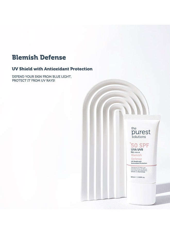 the purest solutions Blemish Defense Sunscreen  - Image 4