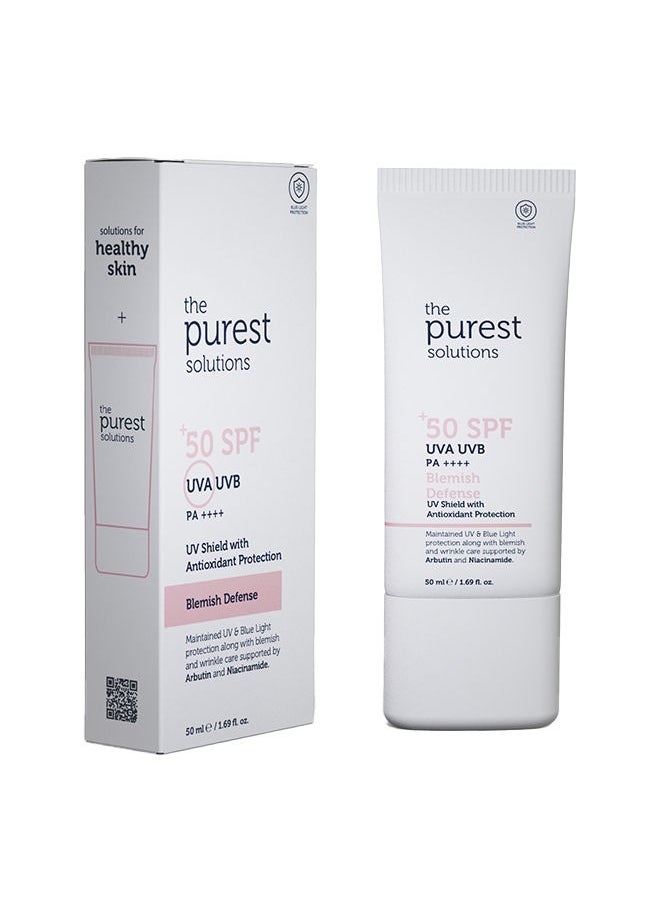 the purest solutions Blemish Defense Sunscreen  - Image 1