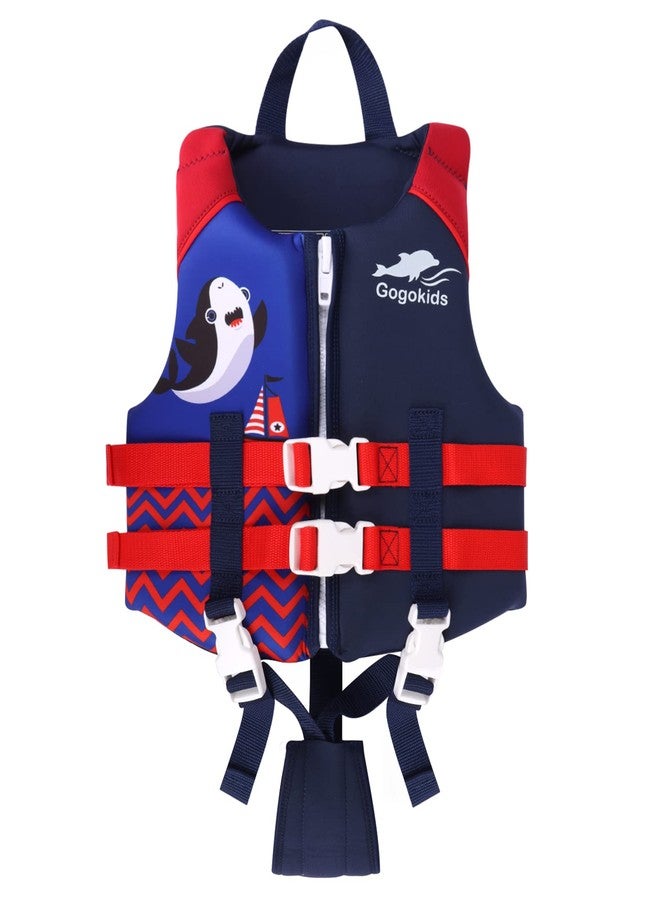 Gogokids Toddler Swim Vest Toddler Floaties Swim Vest for Kids 2-3-4-5-6-7-8-9 Years Old Swimming Pool Floats for Kids 30-50-70 Pounds Buoyancy Swimming Aid Floaties Boys Girls in Beach, Pool, Puddle - Image 1