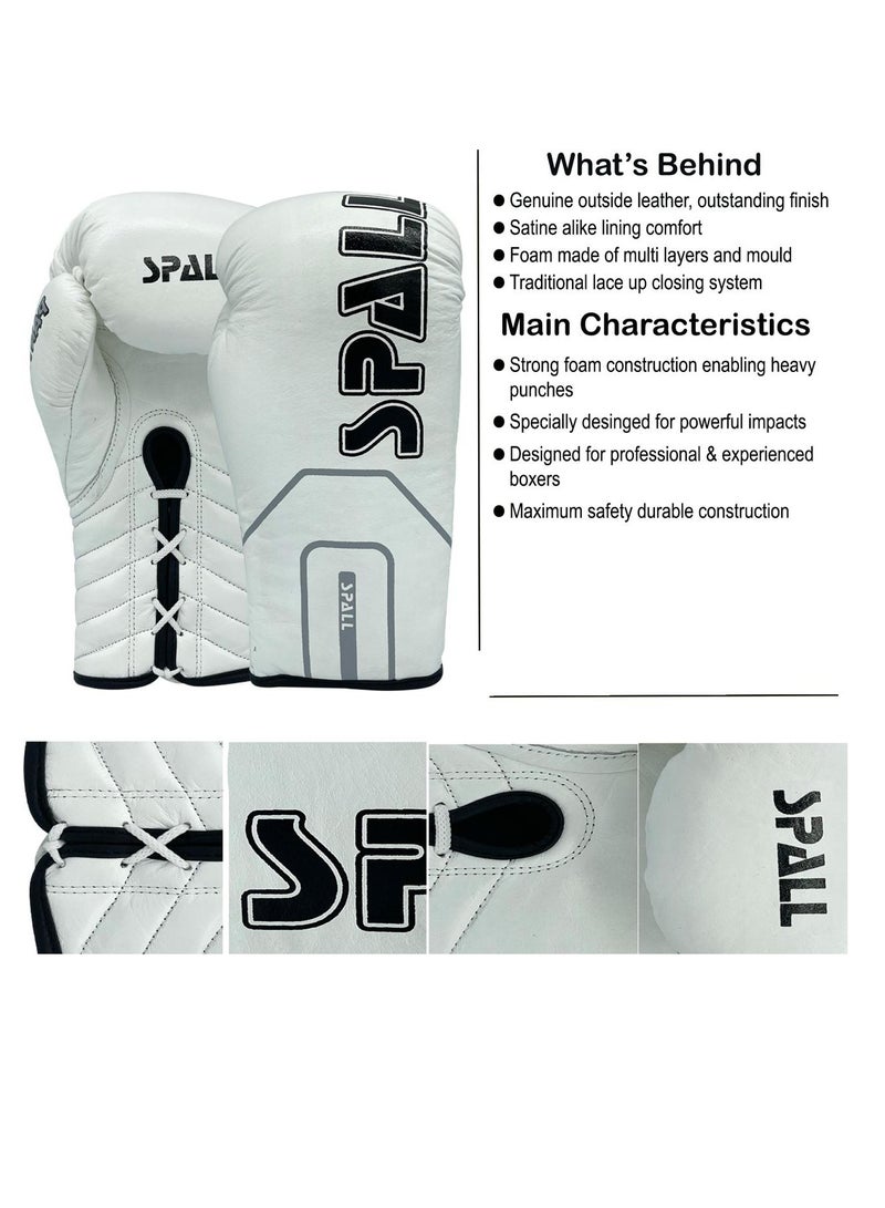 سبال قفازات ملاكمة احترافية للكمات القوية، وتدريبات الملاكمة والكيك بوكسينج، وتدريبات كيس الملاكمة والمواي تاي - Image 3