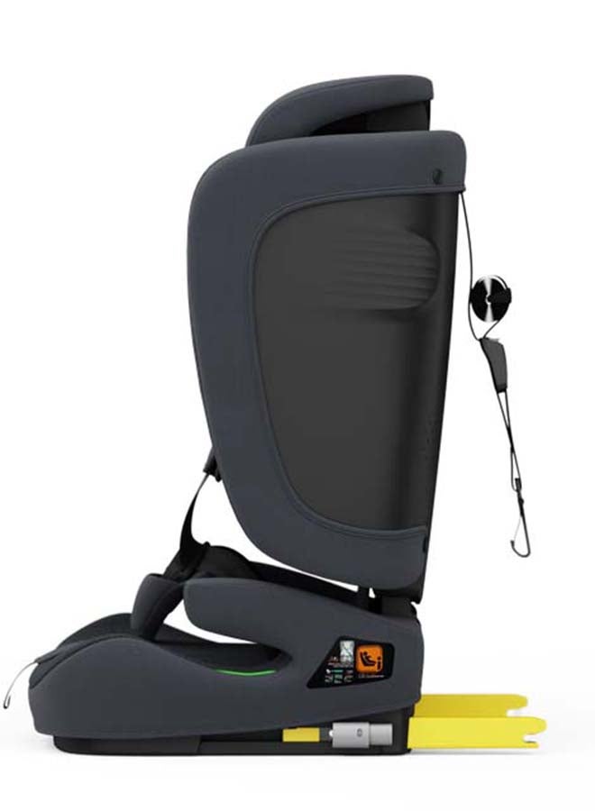 Leclercbaby EVO Pro Foldable i-Size ISOFIX Car Seat, 76-150 cm – Dark Grey - Image 3