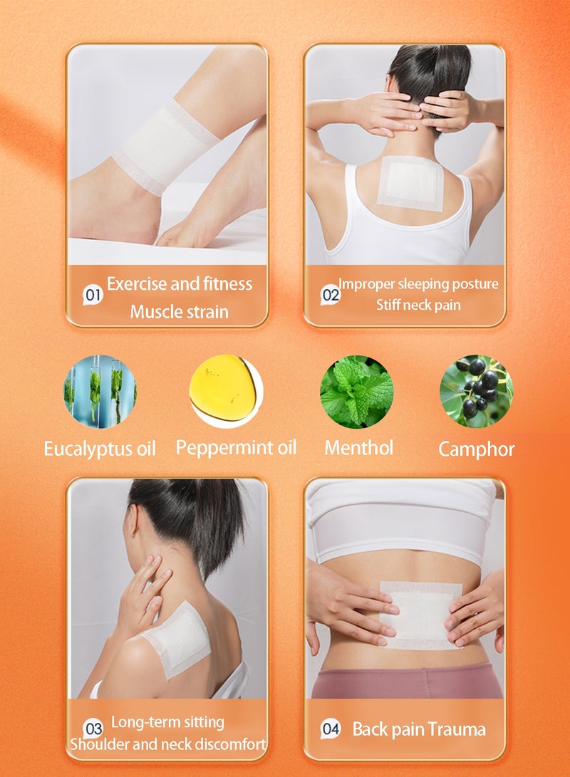 ضمادة مرهم النمر RD (عبوة من 6 قطع) | تسكين سريع للألم مع إحساس بالبرودة | مقاس كبير 10 سم × 14 سم | تسكين موضعي للعضلات والمفاصل والآلام | سهل الاستخدام، راحة تدوم طويلًا - Image 5