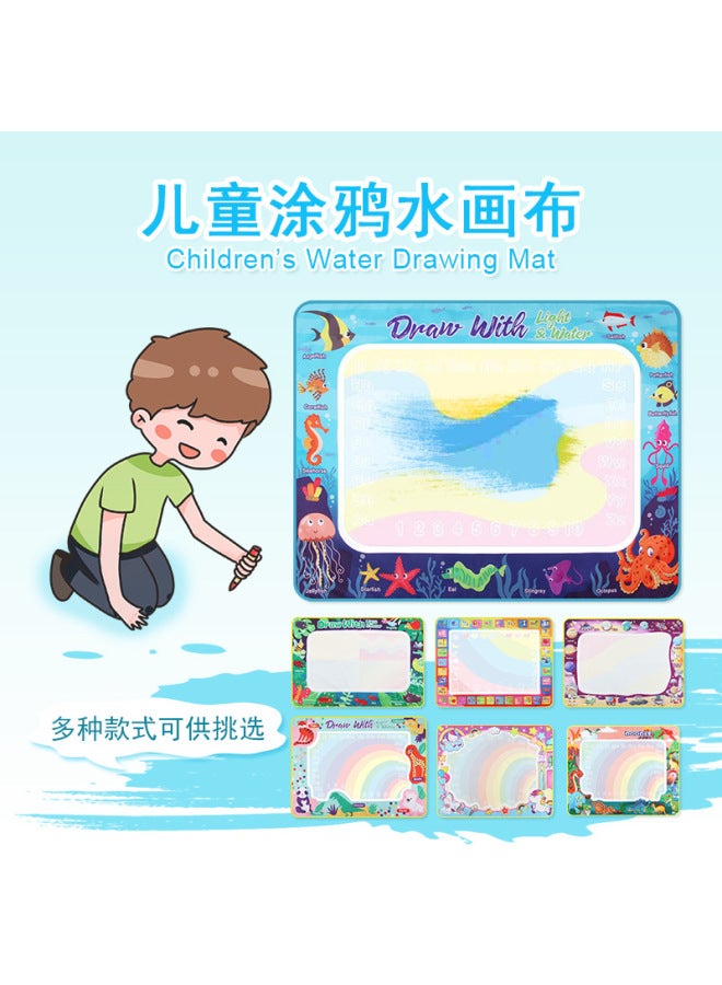 Coolplay Children's Water Canvas Magic Magic Water Canvas Color Painting With Brush Toys - Image 2