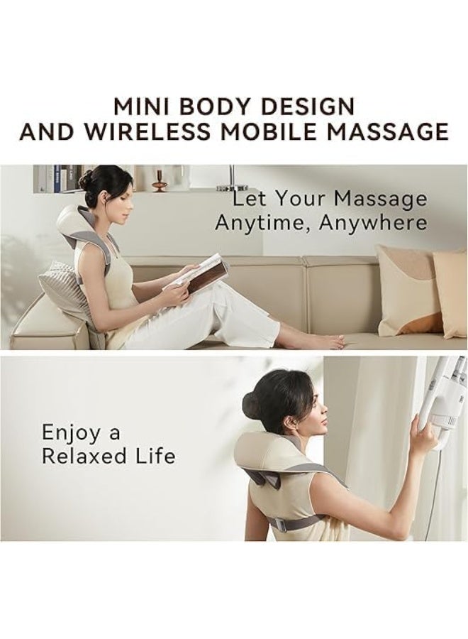 Mini Electric Shiatsu Neck and Shoulder Massager – Deep Tissue Massage for Neck, Back, Shoulders, Legs – Ideal Gift for Men and Women - Image 3