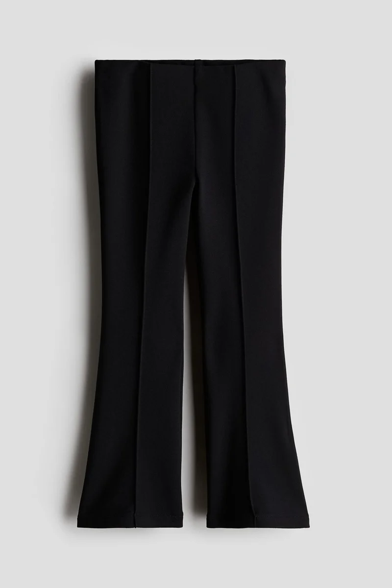 H&M Flared Ponte di Roma leggings
